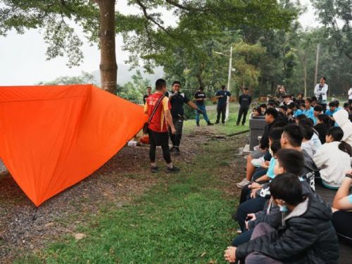 大武山山林教育服務中心防災體驗營，屏東15所學校培養山野技能